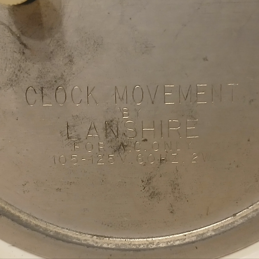 Vintage Mantel Clock Lanshire Movement - Picture 11 of 11